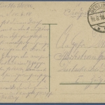 Berlin Friedrichstrasse, gelaufen als Feldpost 1918 (AK955)