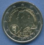 Luxemburg 2 Euro 2022 Hochzeitstag Großherzog, vz/st (m5585)