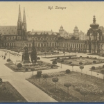 Dresden Königlicher Zwinger, gelaufen 1915 (AK1008)