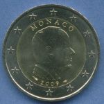 Monaco 2 Euro 2009 Fürst Albert II., st lose in Kapsel (m5770)