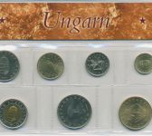 Ungarn 1995/2004 Kursmünzen 1 - 100 Forint, st (m5782)