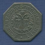 Schwarzburg-Sondershausen 20 Pfennig o. J. Wappen, J N8 vz (m6200)