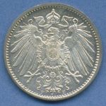 Deutsches Reich 1 Mark Kursmünze 1904 F, J 17 st (m5822)