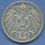 Deutsches Reich 1 Mark Kursmünze 1906 G, J 17 vz/st (m5823)