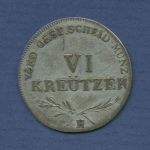 Haus Habsburg 6 Kreuzer 1804 H, Günzburg, Franz II (I.), sehr schön (m6287)
