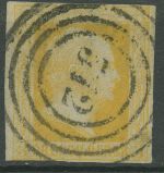 Preußen 1857 König Friedrich Wilhelm IV., 8 bx gestempelt, geprüft