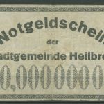 Heilbronn 100 Milliarden Mark 1923, Keller 2294, gebraucht (K965)