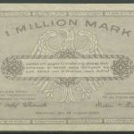 Hannover Kammern 1 Million Mark 1923, Keller 2169 a, gebraucht (K1035)