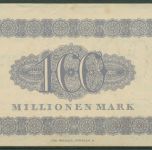 Freital 100 Millionen Mark 1923, Keller 1603 e, leicht gebraucht (K1049)