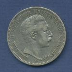 Preußen 2 Mark 1896 A, Kaiser Wilhelm II., J 102 ss (m6419)