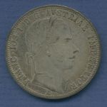 Österreich Gulden 1861 A, Franz Joseph I., J 328 vz (m3969)