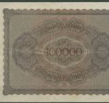 Dt. Reich 100000 Mark 1923, DEU-93a Serie F, gebraucht (K1387)