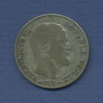 Dänemark 16 Skilling 1857 VS, Frederik VII. KM 765, fast ss (m6515)
