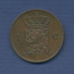 Niederlande Cent 1870, William III., KM 100 fast vz (m6487)