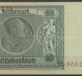 Dt. Reich 10 Reichsmark 1929, DEU-183b Serie K/M, gebraucht (K1494)