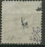 Hamburg 1864 Wertangabe im Hamb. Wappen 15 b gestempelt, signiert, kl. Fehler