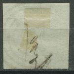 Thurn und Taxis 1852/58 1/2 Sgr. breitrandig 3 a gestempelt, rückseitig Tinte