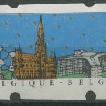Belgien ATM 1990 Einzelwert Leerfeld ATM 22.1 i VIII mit Nr. postfrisch
