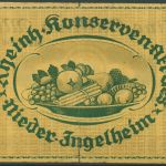 Nieder-Ingelheim Konserven-AG 1 Mio Mark 1923, Keller 3915 b, gebraucht (K1616)