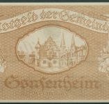 Gonsenheim 1 Million Mark 1923, Keller 1850, kassenfrisch (K1631)
