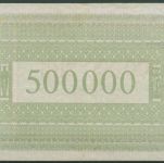 Aachen Stadt und Landkreis 500000 Mark 1923, Keller 1 b, gebraucht (K1636)