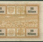 Alzey 100 Millionen Mark 1923, Keller 87 g, gebraucht (K1644)