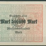 Ahrweiler 500000 Mark 1923, Keller 28 a.36, leicht gebraucht (K1653)