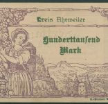 Ahrweiler 100000 Mark 1923, Keller 28 a.25, leicht gebraucht (K1654)