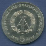 DDR 5 Mark 1972 Johannes Brahms, J 1540 vz/st (m3725)