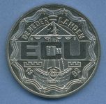 Niederlande 2 1/2 ECU 1992, König Wilhelm, st (m4723)