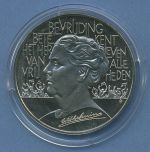 Niederlande 10 ECU 1995, Königin Wilhelmina, vz/st in Kapsel (m4726)