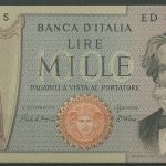 Italien 1000 Lire 1981, G. Verdi, KM 101 h, kassenfrisch (K155)
