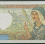 Frankreich 50 Francs 24.4.1941, Jacques Coeur, KM 93 fast kassenfrisch (K1704)