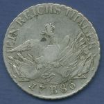 Preußen Taler 1786 B, Friedrich II., Dav. 2590 fast ss/ss (m6610)