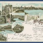 Gruß aus dem Werratal Fürstenstein Hanstein Eschwege, gelaufen 1897 (AK4793)