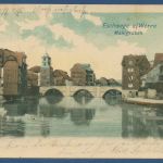 Eschwege an der Werra Mühlgraben Altstadt, gelaufen 1900 (AK4788)