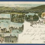 Gruß aus Eschwege Bahnhof Schloß Leuchtbergshalle, gelaufen 1900 (AK4792)