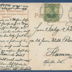 Gruss aus Kassel Bahnhof, gelaufen 1905 (AK4666)