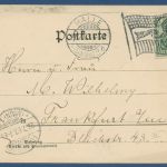 Gruss aus Halle a. S. Kaiserliches Postgebäude, gelaufen 1903 Stempel! (AK4664)