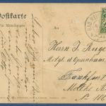 Bad Reichenhall Gesamtansicht, gelaufen 1908 (AK4829)