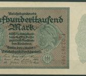 Dt. Reich 500000 Mark 1923, DEU-99b Serie F, gebraucht (K1772)