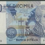 Italien 10000 Lire 1984, A. Volta, KM 112 b, kassenfrisch (K1696)
