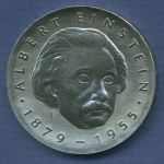 DDR 5 Mark 1979, Albert Einstein, J 1572 vz/st (m3202)