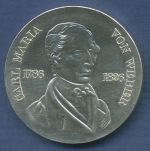 DDR 10 Mark 1976 Carl Maria von Weber, J 1562 vz/st (m3212)
