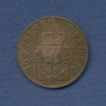 Preußen 2 Pfennige 1846 D, König Friedrich Wilhelm IV., sehr schön (m6660)