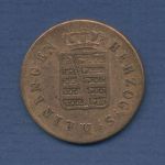 Sachsen-Meiningen Kreuzer 1833, Berhard Erich Freund, J 415 b ss (m6671)