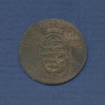 Sachsen-Coburg-Saalfeld Pfennig 1823, Ernst, J 219 ss (m6682)