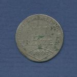 Würzburg Großherzogtum 3 Kreuzer 1807, Ferdinand, J 142, schön (m6675)