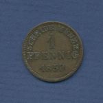 Hessen-Darmstadt 1 Pfennig 1859, Ludwig III., J 55, ss (m6677)
