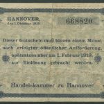 Hannover Handelskammer 500000 Mark 1923, Keller 2156, gebraucht (K1779)